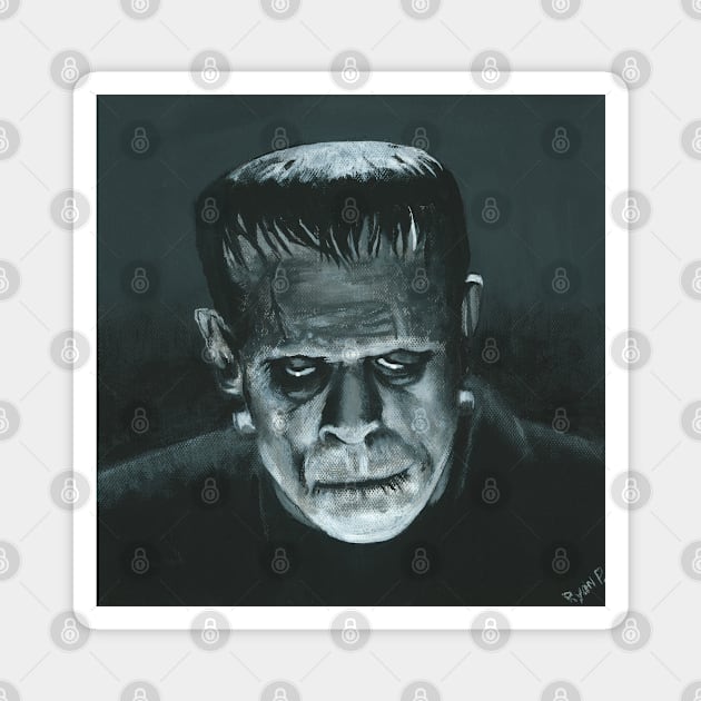 Boris Karloff Magnet by Shock Shop