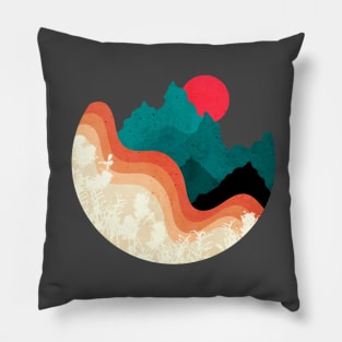 Minimalist Abstract Nature Art #20 Pillow