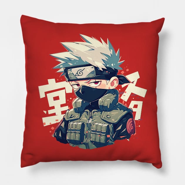 kakashi Pillow by StevenBag