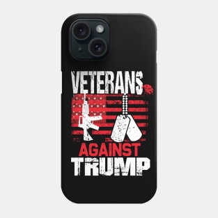 Veterans against trump 2020 election military gift Phone Case