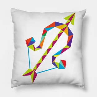 Zodiac sign - Sagittarius Pillow