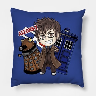 Allons-y Pillow