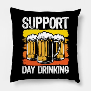 Support Day Drinking Pillow