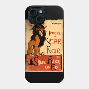 Le Scar Noir Phone Case