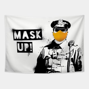 Mask Up! Tapestry