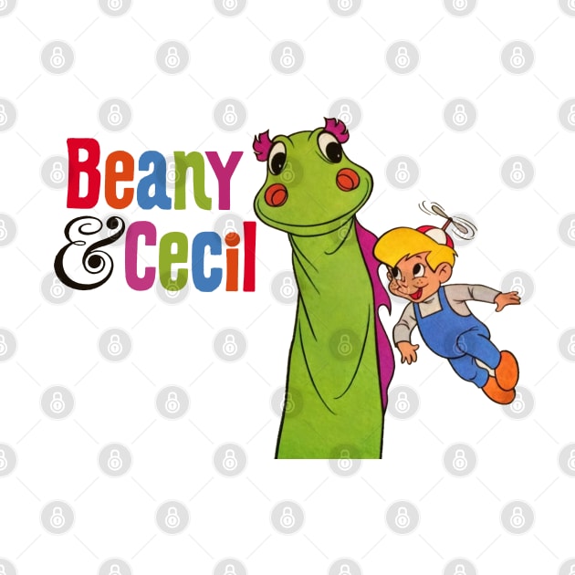 Colorful Beany & Cecil by offsetvinylfilm