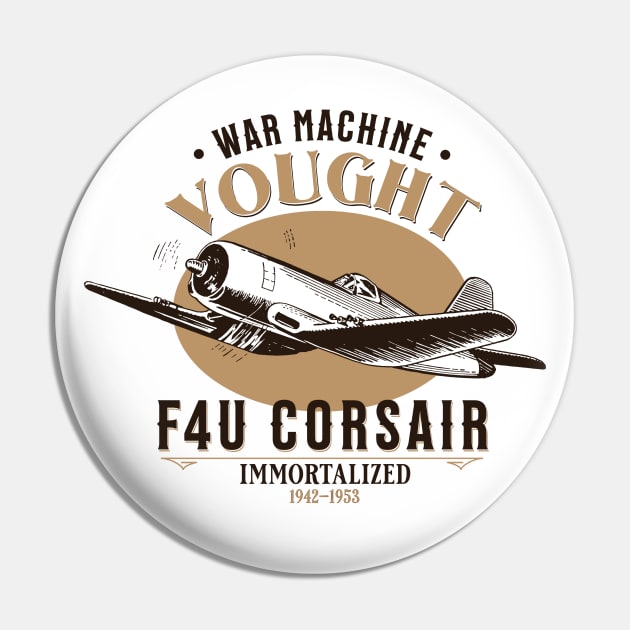 F4U Corsair | World War 2 Plane Pin by Distant War