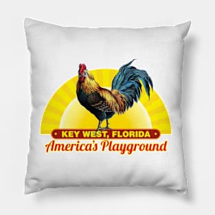 Rooster Key West Pillow