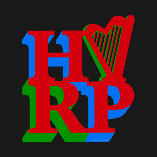 3D Love Harp T-Shirt