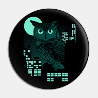 Night Owl Pin