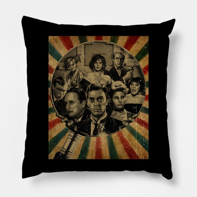 Clue Movie - Vintage Photo Pillow by Janji Joni