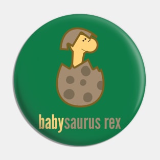 Babysaurus Rex T-Shirt Family Dinosaur Shirts Pin