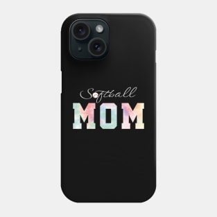 Sport Softball Mom Coloful Phone Case