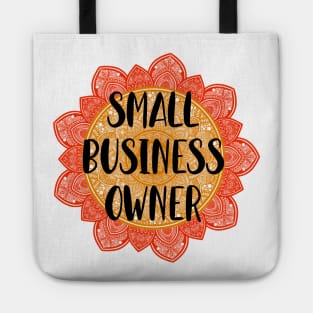 Small Business Owner Mandala Design Tote