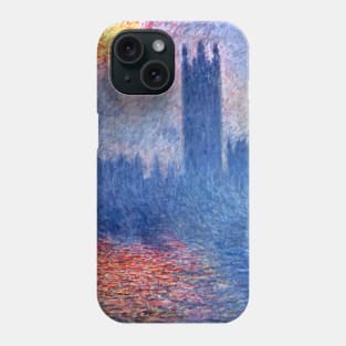 Houses of Parliament by Claude Monet Phone Case