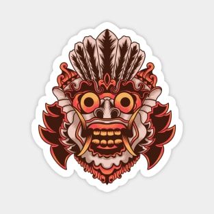 Bali Barong Monster Mask Magnet