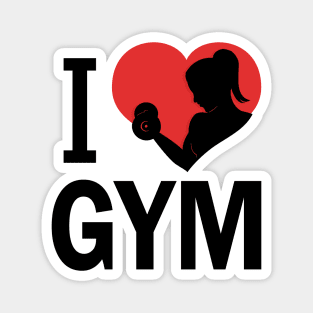 I love GYM Magnet