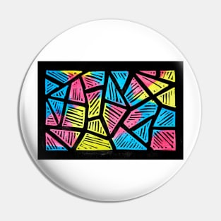 Stained Glass Pin