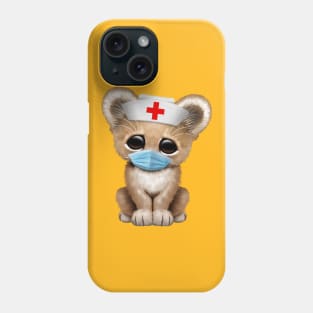 Cute Lion Cub Nurse Phone Case