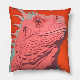 Iguana Bright Design Pillow