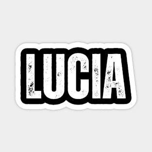 Lucia Name Gift Birthday Holiday Anniversary Magnet