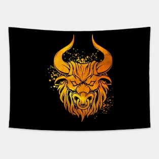 Minotaur head Tapestry