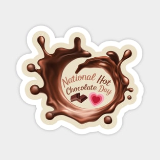 National Hot Chocolate Day - 31 January Magnet