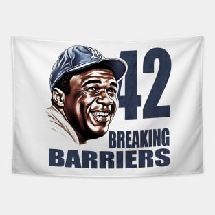 Breaking Barriers: Celebrating Jackie Robinson's Legacy Tapestry