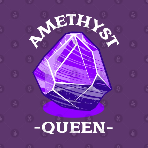 Amethyst Queen Crystal Gem Jewel Spiritual by Witchy Ways