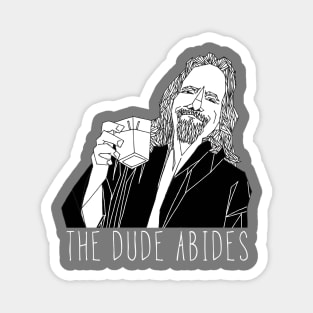 The Dude Abides Magnet