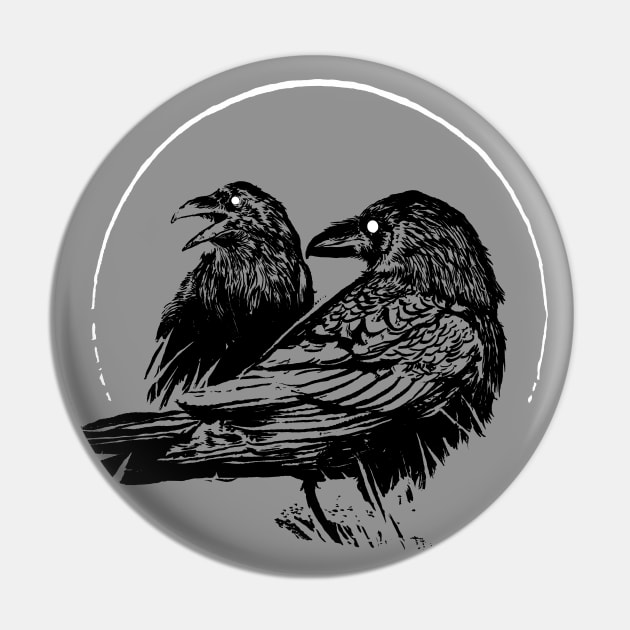 Ravens Pin by vvilczy