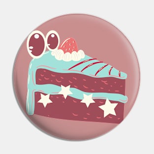 Cake Slice Chocolate Ver Pin