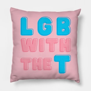 LGB with the T Pillow