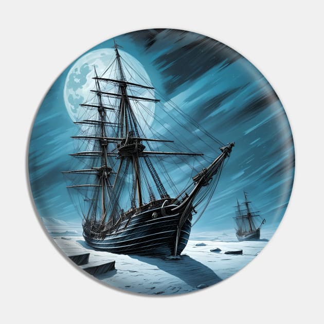 Franklin's Lost Expedition Pin by Lyvershop