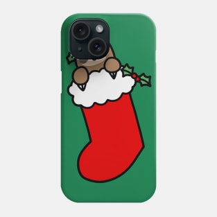 Christmas Stocking Sloth Phone Case