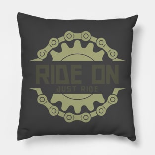 Ride On Mountain Bike Pillow