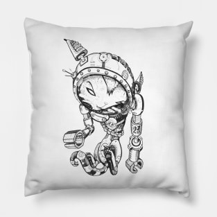 Seeder Citycrusher - Cat Armor Suit Unit - Pillow