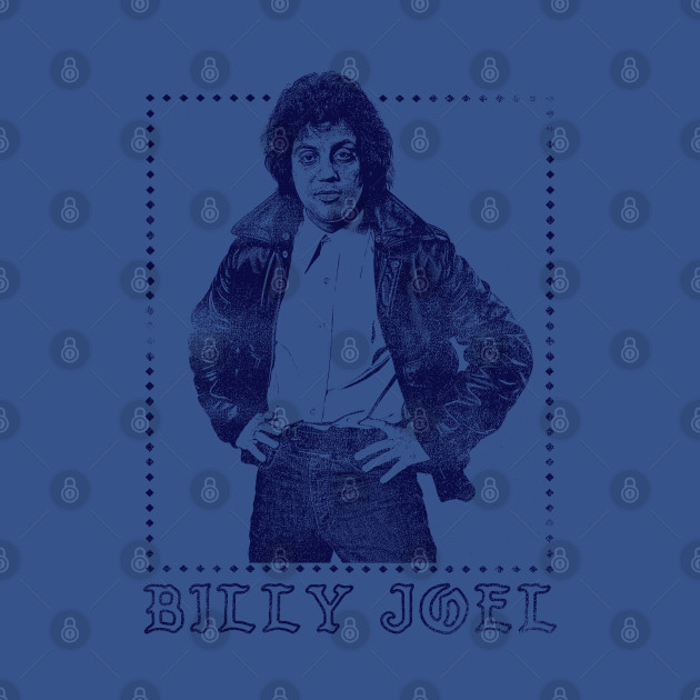 Disover Billy Joel // Retro Style Fan Design - Billy Joel - T-Shirt