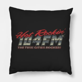 Hot Rockin' 104 FM 1986 Pillow