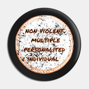 Dissociative identity disorder non violent individual joke Pin