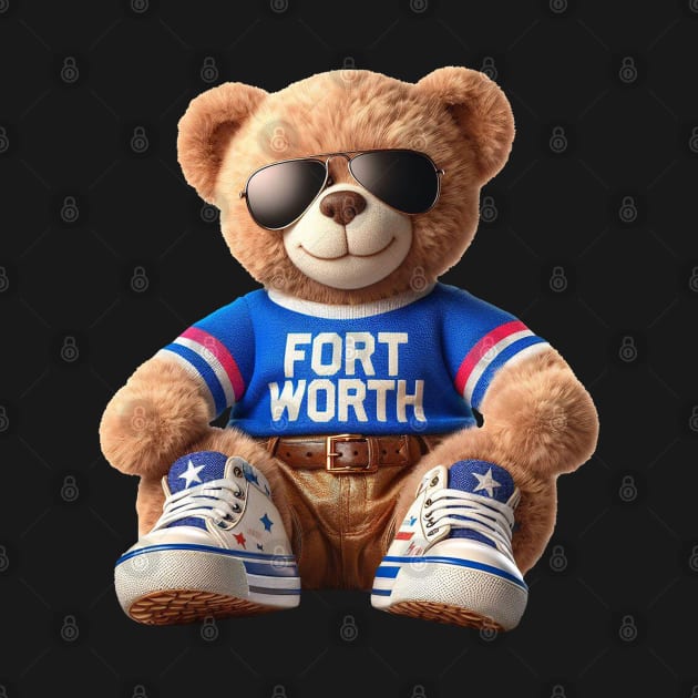 Fort Worth Teddy Bear by Americansports