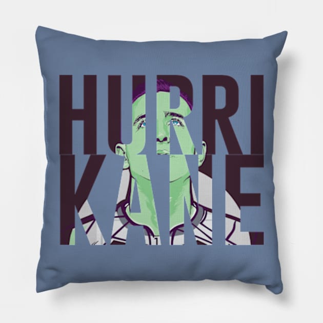 Harry Kane aka. HurriKANE Pillow by Frajtgorski