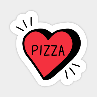Love Pizza Magnet