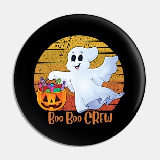 Boo Boo Crew Nurse Shirts Halloween Nurse Shirts for Women Pin