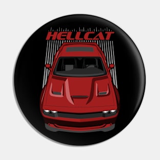 Custom Octane Red Challenger Pin