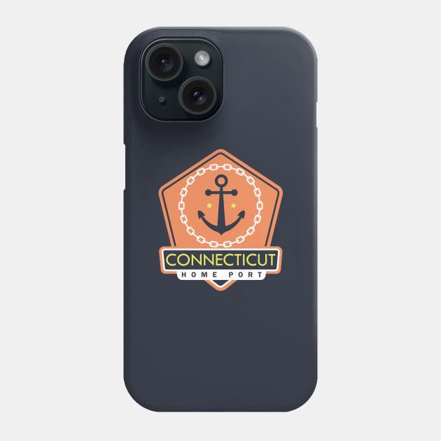 Connecticut Home Port Phone Case by BVHstudio