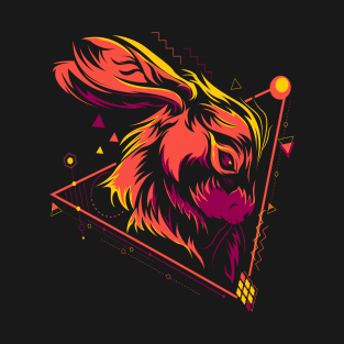 Geometric Rabbit T-Shirt