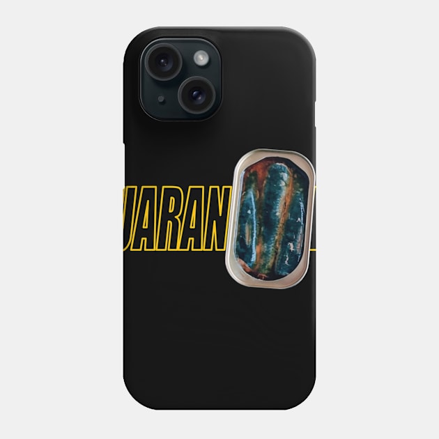 quaranTINed sardines ORANGE Phone Case by TRIME