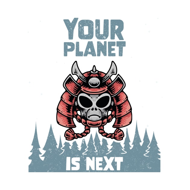 Alien Galaxy Science Space Lover Your Planet is Next by star trek fanart and more