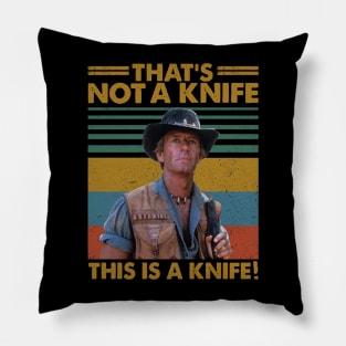 Crocodile Dundee That's Not A Knife! Pillow